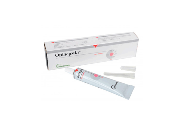 Мазь вушна для собак та котів Орідерміл (Oridermyl)  10 г