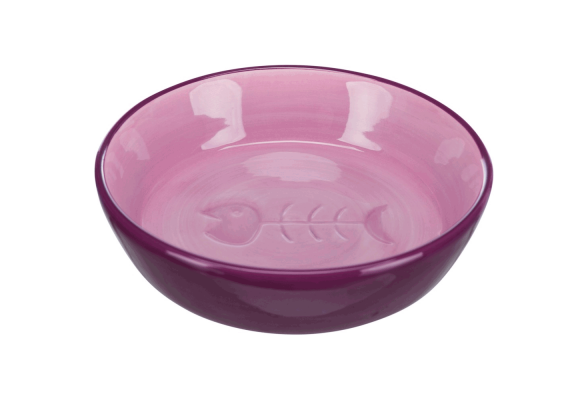 Trixie  Миска керамічна плоска, 200 мл / 13 см, кольори в асортименті