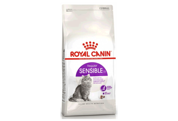 Royal Canin Sensible 33 Сухий корм для вибагливих котів із чутливим травленням, 400 г