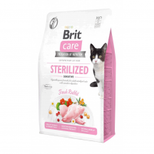 Brit Care GF Sterilized Sensitive Сухий корм для стерилізованих котів, з кроликом, 2 кг 