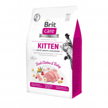 Brit Care GF Kitten Growth & Development Сухий корм для кошенят, з куркою та індичкою, 400 г