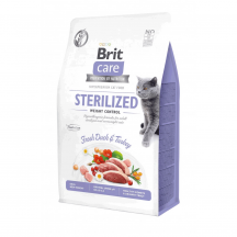 Сухий корм для стерелізованних котів із зайвою вагою Brit Care Cat GF Sterilized Weight Control 400