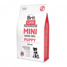 Brit Care GF Puppy Сухий корм для цуценят та молодих собак мініатюрних порід, з ягням, 2 кг