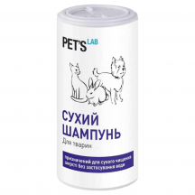 Сухий шампунь для собак, котів та гризунів Collar Pet`s Lab 180 г