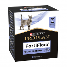ProPlan FORTIFLORA Пробиотик для взрослых кошек и котят, для поддержки микрофлоры ЖКТ, 30х1г