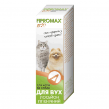 Краплі Fipromax БІО для вух гігієнічні, для котів і собак 15мл