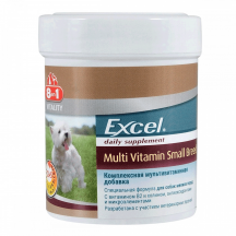  8in1 Excel Multi Vitamin Small Breed Вітаміни для собак дрібних порід 70 таблеток (мультивітамін)