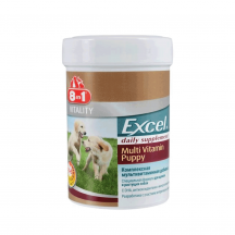 8in1 Excel Multi Vitamin Puppy Вітаміни для цуценят та молодих собак 100 таблеток (мультивітамін)