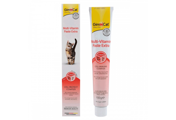 GimCat Multi-Vitamin Paste Extra 100 г Ласощі для котів, мультивітамін