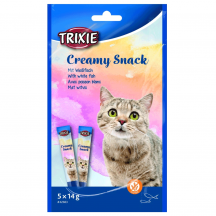 Ласощі для котів Trixie Creamy Snacks 5 шт (риба)