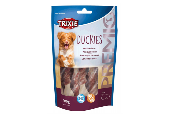 Ласощі для собак Trixie PREMIO Duckies 100 г (качка)