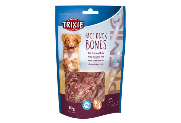 Ласощі для собак Trixie PREMIO Rice Duck Bones 80 г (качка)