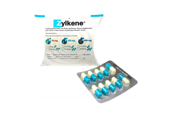 Zylkene Таблетки для собак та котів, антистресові  450 мг 1 капсула