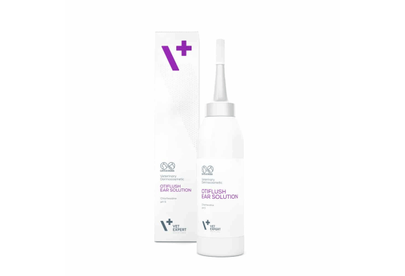 Розчин VetExpert OtiFlush Ear Solution для очищення вух котів та собак 125 мл