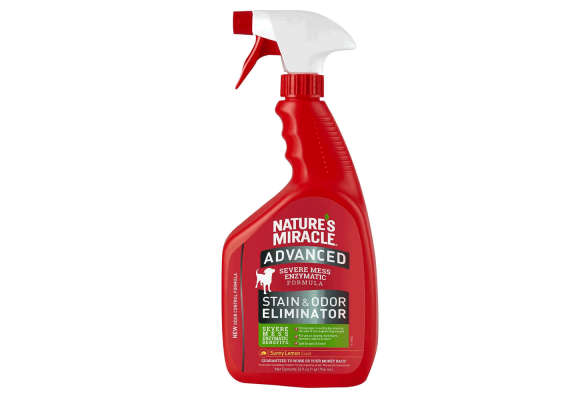 Спрей-знищувач Nature's Miracle «Advanced Stain and Odor Eliminator» для видалення плям і запахів від собак з посиленою формулою 946 мл