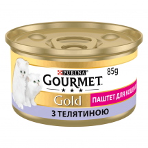 Вологий корм для кошенят Purina Gourmet Gold Паштет с телятиною 85 г