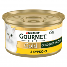 Вологий корм для кішок Purina Gourmet Gold Соковита насолода з куркою 85 г