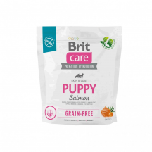 Brit Care Dog GF Puppy Сухий корм для цуценят, з лососем, 1 кг