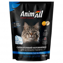 Наповнювач для котячого туалету AnimAll Блакитна долина 7,6 л (силікагелевий)