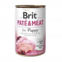 Brit Care Pate & Meat Вологий корм для цуценят 400 г (курка та індичка)