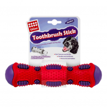 GiGwi Toothbrush Stick Іграшка та зубна щітка в одному виробі для собак, з ефектом тріску, 21 см