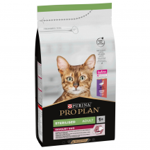 Сухий корм для стерилізованих котів Purina Pro Plan Sterilised 1+ 1.5 кг (качка та печінка)