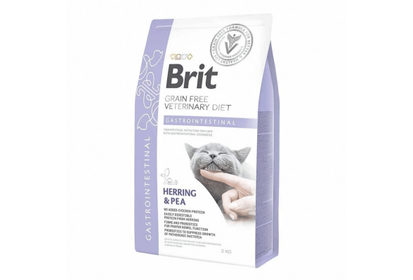 Brit GF Veterinary Diet Gastrointestinal Сухий корм для котів при порушеннях травлення, 2 кг