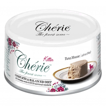 Cherie Complete & Balanced Tuna Mousse Вологий корм для кошенят, мус з тунцем, 80 г