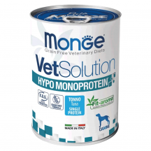 Monge VetSolution Wet Hypo Вологий корм для собак при харчовій непереносимості, з тунцем, 400 г