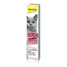 Ласощі для котів GimCat Duo Paste Anti-hairboll 50 г - курка та мальт