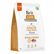 Brit Hypoallergenic Junior Сухий корм для молодих собак великих порід, з ягням, 3 кг