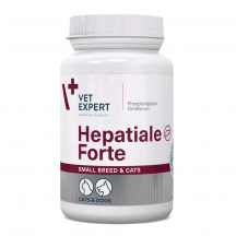 Vet Expert Hepatiale Forte Small Breed&cats Харчова добавка для підтримання та захисту функцій печінки у котів і собак малих порід, 30 капс.