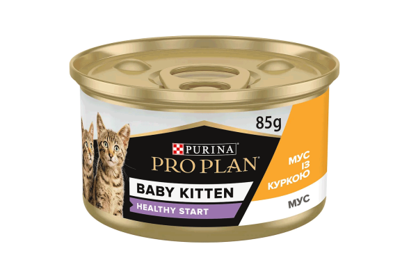 Pro Plan Baby Kitten Ніжний мус з куркою для кошенят, 85 г