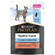 Pro Plan Hydra Care Вологий корм для дорослих котів для збільшення споживання рідини, з лососем, 75 г