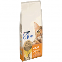 Cat Chow Сухий корм для котів, з куркою, 15 кг