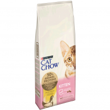 Cat Chow Kitten Сухий корм для кошенят, з куркою, 1,5 кг