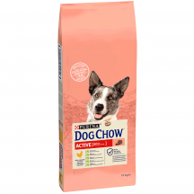 Dog Chow Active Adult 1+ Сухий корм для дорослих собак з підвищеною активністю, з куркою, 14 кг