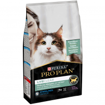 Pro Plan LiveClear Sterilised 7+ Сухий корм для стерилізованих котів для зменшення алергенів на шерсті, з індичкою, 1,4 кг