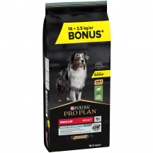 Pro Plan Medium Sensitive Digestion для собак середніх порід, з чутливим травленням, з ягням, 14+2,5 кг