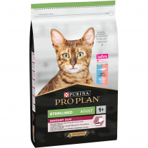 Pro Plan Sterilised Duo Сухий корм для стерилізованих котів, з тріскою та фореллю, 10 кг