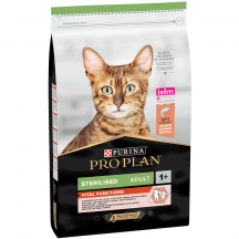 Pro Plan Sterilised Vital Сухий корм для дорослих стерилізованих котів, з лососем, 10 кг