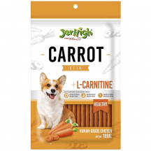 Jerhigh Ласощі для собак, палички, морква + L-Карнітин, 100 г
