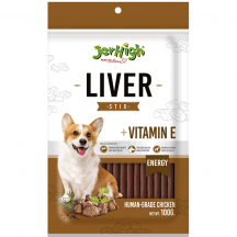 Jerhigh Ласощі для собак, печінка + вітамін Е, 100 г