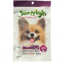 Jerhigh Stick Ласощі для собак, палички з куркою та чорницею, 70 г