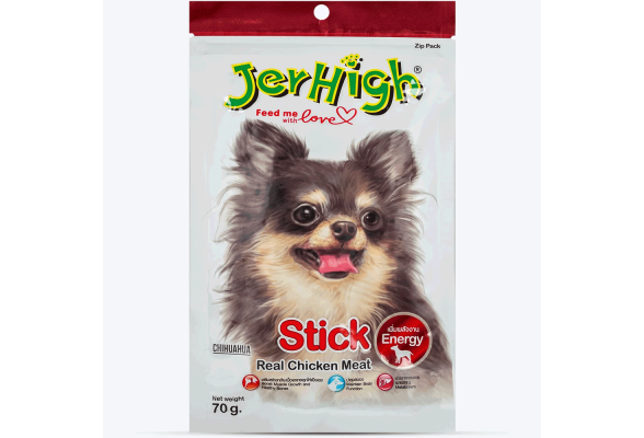 Jerhigh Stick Ласощі для собак, палички з куркою, 70 г