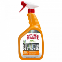 Nature's Miracle Oxy Formula Spray для собак, усунення плям і запахів, 946 мл