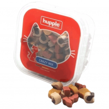 Hupple Softy crazy mix Ласощі для котів, лосось, індичка та яловичина, 80 г