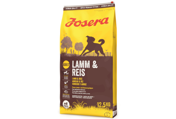 Josera Lamm & Reis Сухий корм для собак, ягня та рис, 12,5 кг