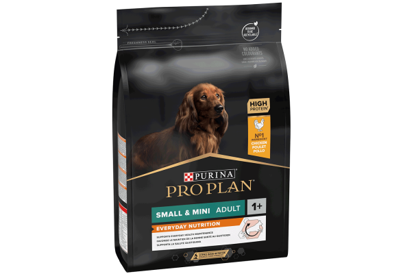 Pro Plan Small&Mini Adult 1+ Everyday Nutrion Сухий корм для собак, з куркою, 3 кг, в навності 1 шт. Термін придатності 01.2026