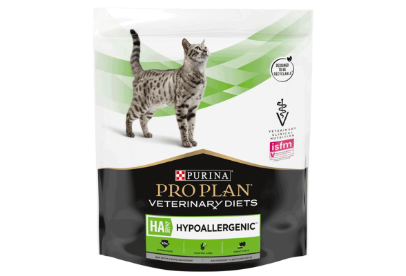 Pro Plan HA Hypoallergenic Сухий корм для котів при харчові алергії, 325 г, в наявності 1 шт., Термін придатності 02.2026 р.